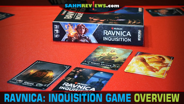 You don't have to be a Magic the Gathering fan to enjoy WizKids' Werewolf-like Ravnica: Inquisition hidden role game. But it doesn't hurt either! - SahmReviews.com