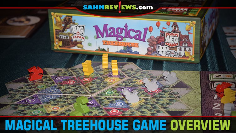 It's every child's dream to have a treehouse. Appease your inner-child and build your own in Magical Treehouse from Alderac Entertainment Group! - SahmReviews.com