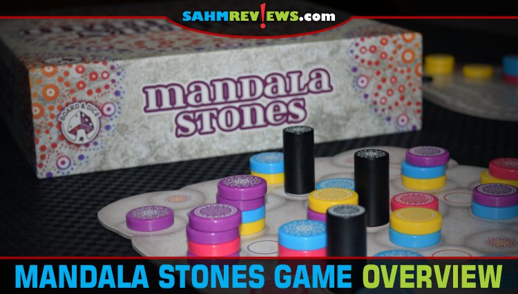 Mandala Stones by Board & Dice is their first foray into the world of abstract games (my favorite). Does it live up to my expectations? (spoiler - yes!) - SahmReviews.com