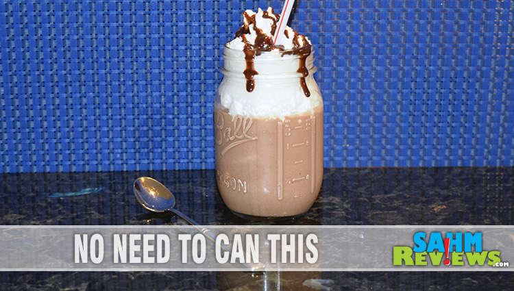 Mason jars aren't just for canning. Use them to make milkshakes! - SahmReviews.com