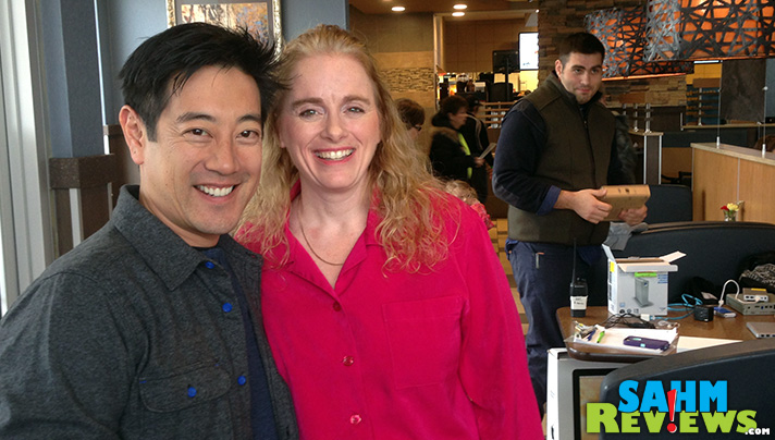 Filming "Our Food. Your Questions." for the McDonald's web series featuring Grant Imahara. - SahmReviews.com