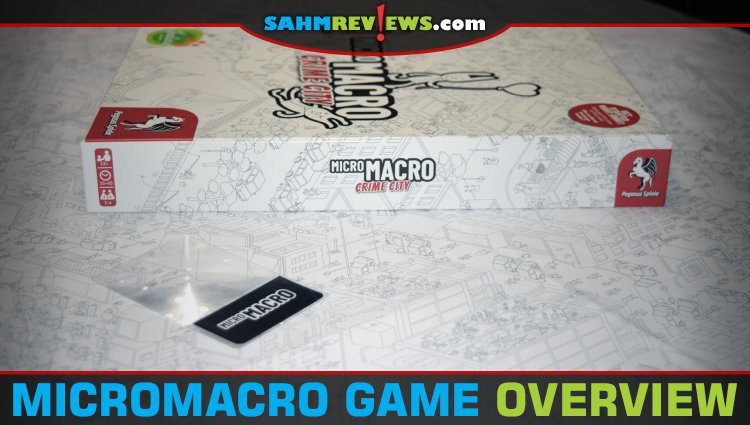 The premise of MicroMacro Crime City by Pegasus Spiele seems so simple, but it provided so many hours of laughs and challenges! Check out our spoiler-free overview! - SahmReviews.com