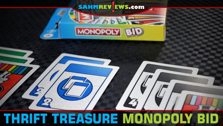 We found Monopoly Bid at our Goodwill, even though its only been out for a few months. Check out this card game variation of the classic board game! - SahmReviews.com