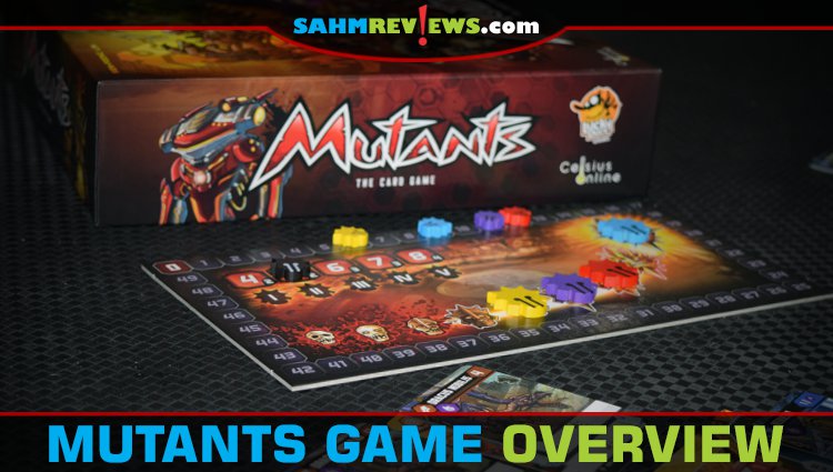 You might think you have all the deck-building games you need in your collection. You should definitely check out Lucky Duck Games' Mutants and make space! - SahmReviews.com