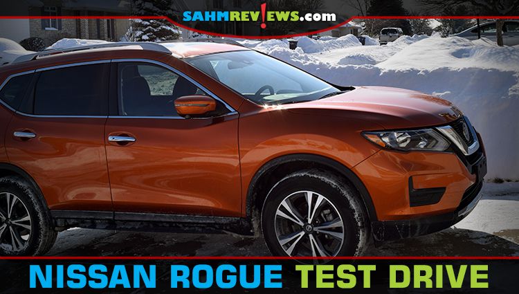 With the Chicago Auto Show as the destination, we hit the road on the ice and snow to test drive the 2019 Nissan Rogue SV AWD. - SahmReviews.com