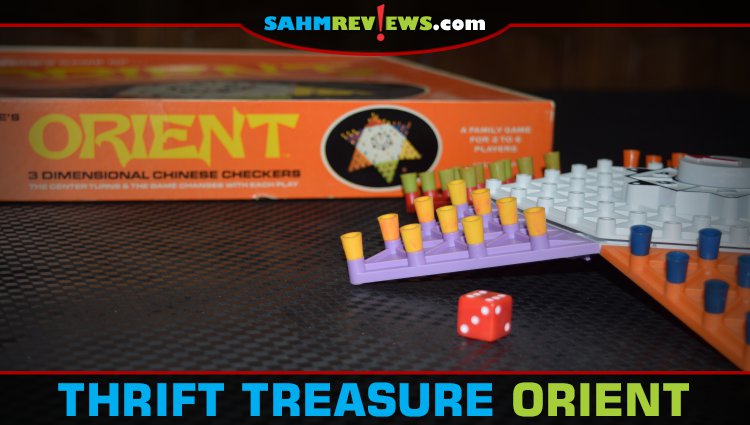 We've all played Chinese Checkers at some point. I'll bet you've never played a version where the board rotates every turn! This one is called "Orient"! - SahmReviews.com