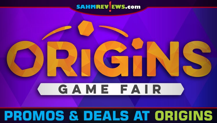 If you're headed to Origins Game Fair, be sure to get there early to grab these amazing promos and deals before they sell out! - SahmReviews.com