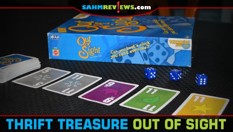 This thrift copy of Mattel's Out of Sight had never been played - the cards were still in their original wrapping! Find out what the previous owners missed! - SahmReviews.com