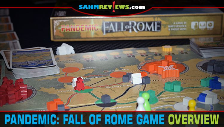 We're going to say it! Pandemic: Fall of Rome by Z-Man Games is the best Pandemic version made to date! Find out why defeating barbarians is more fun! - SahmReviews.com