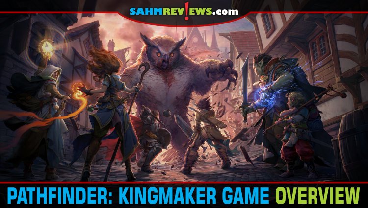 Having a hard time getting your group together for a RPG campaign? The new Pathfinder: Kingmaker by Paizo might just be the solution you need! - SahmReviews.com