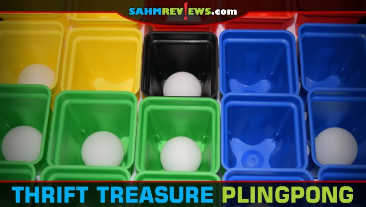 We're training the kids for college by playing PlingPong instead of Cups. It's a lot more difficult, but also a lot more fun. It's this week's Thrift Treasure! - SahmReviews.com