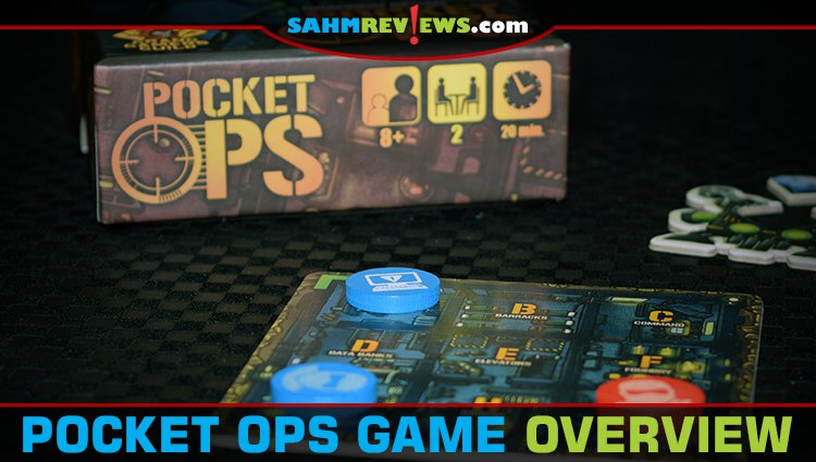 Pocket Ops from Grand Gamers Guild puts a tactical and unpredictable spin on the traditional game of Tic Tac Toe. - SahmReviews.com