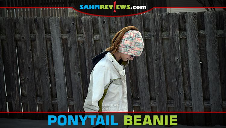 Put your hair up for this winter fashion trend with a ponytail beanie cap! - SahmReviews.com