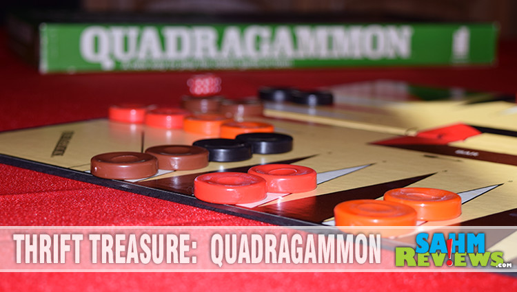 This week we came across Quadragammon, a 4-player version of Backgammon we didn't even know existed! Was it worth the $1.88 we paid at thrift? - SahmReviews.com