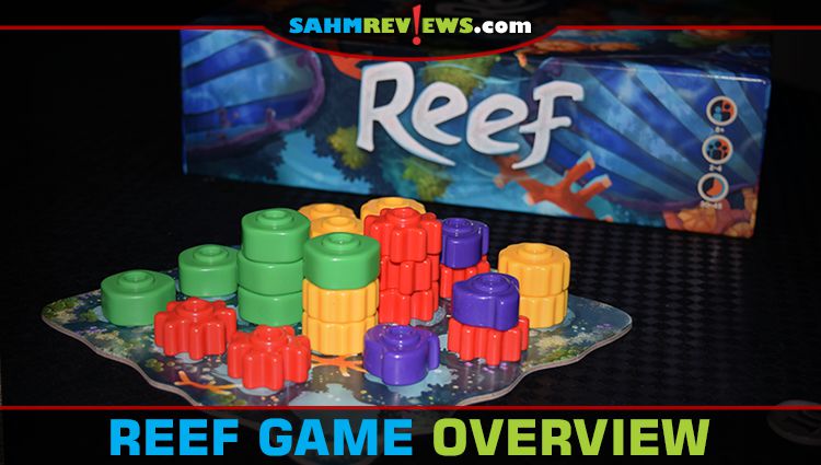 The second game issue from Next Move Games appears to be as good as their first, Azul! Find out more about this abstract game gone underwater! - SahmReviews.com