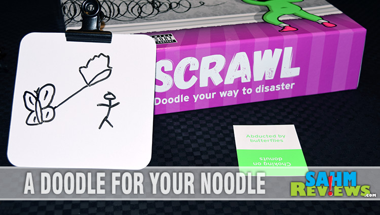 Not everything we play is kid-friendly. Some games we save for after they go to bed. That's the case with Scrawl by Big Potato Games. Find out more! - SahmReviews.com