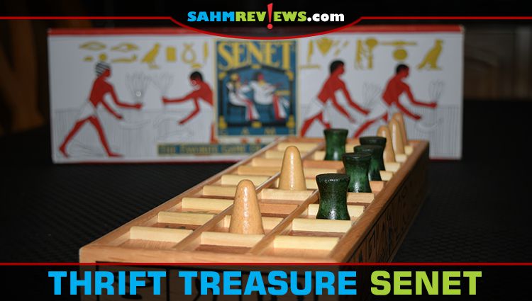 We're used to finding old games at thrift. Little did we know we'd find something that is a recreation of one from 5,000 years ago! Check out Senet! - SahmReviews.com