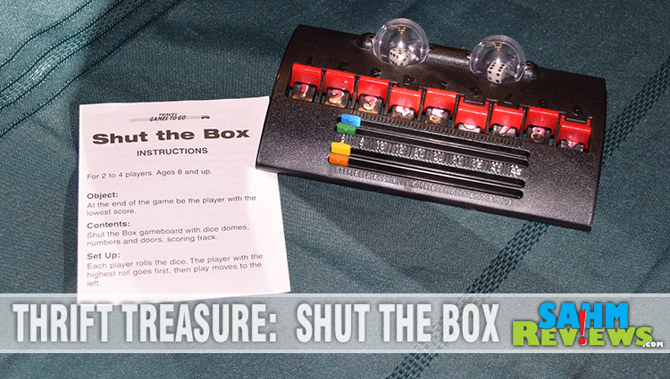 What's better than finding a game for a good price at thrift? Getting a good game for free by accident! Find out how we got our copy of Shut the Box! - SahmReviews.com