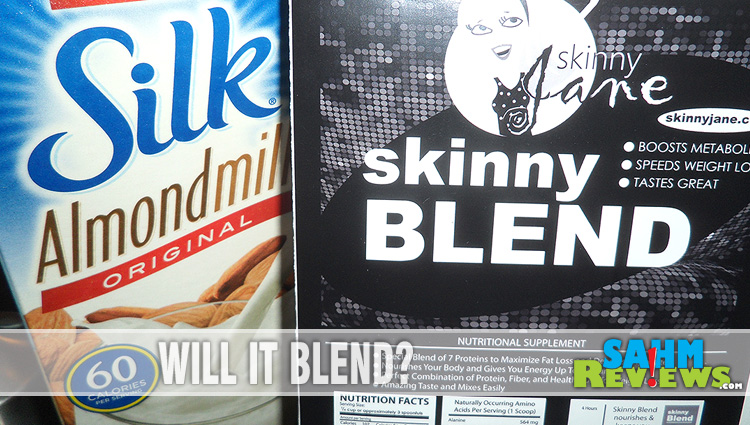 Skinny Jane Chocolate Skinny Blend plus Silk Almond Milk makes for a great start to the day! - SahmReviews.com