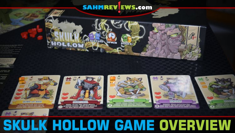 Not all 2-player games have to be about the good guys vs. the bad. The characters in the Skulk Hollow game are both fighting for what they think is right! - SahmReviews.com