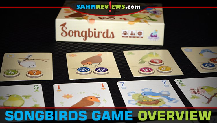 It's been a recent trend for us - games that are serene. Nature-inspired even. Songbirds by Daily Magic Games fits into this genre perfectly! - SahmReviews.com