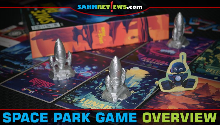 Explore various destinations, collect crystals and cash them in for explore points in Space Park strategy game from Keymaster Games. - SahmReviews.com