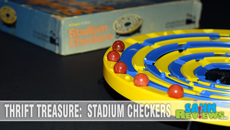 It turns out Stadium Checkers has been around longer than I have! How we missed out until now is a miracle. Now it's our latest Thrift Treasure! - SahmReviews.com