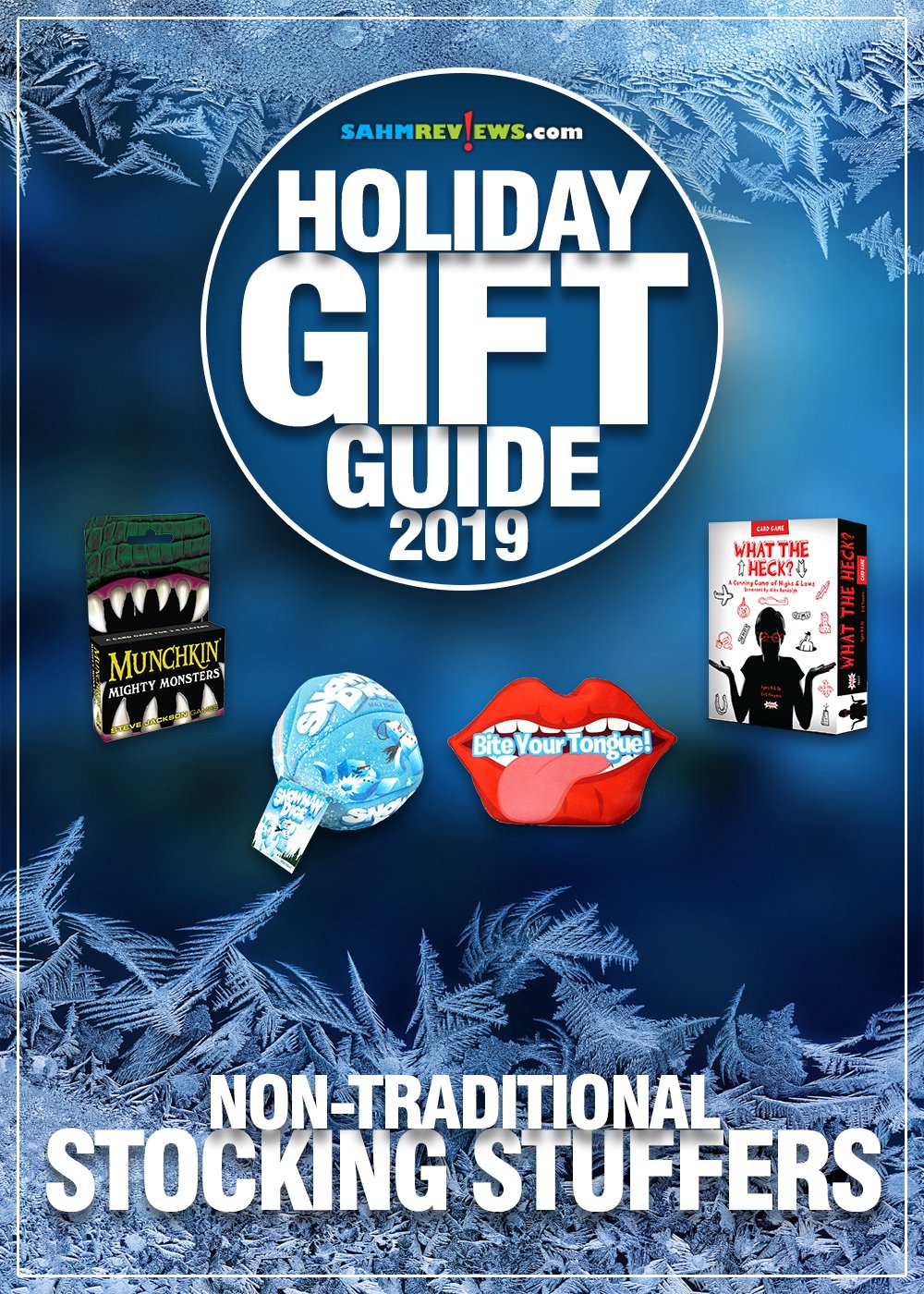 Stocking stuffers don't have to be candy and sweets. Think outside the box with these inexpensive game and toy ideas in our Holiday Gift Guide! - SahmReviews.com