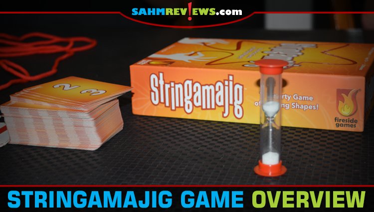 Stringamajig is a fast-paced party game from Fireside Games. Who knew a piece of string could provide so much entertainment? - SahmReviews.com