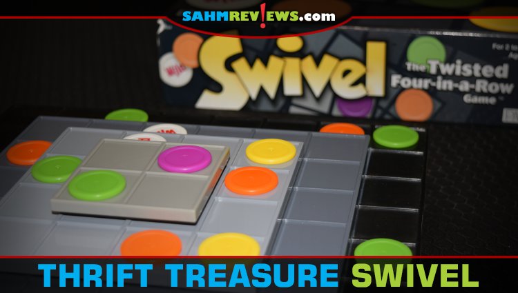 We're still digging through our Geekway flea market haul. This week we're trying out Swivel - a four-in-a-row game with a twist! - SahmReviews.com