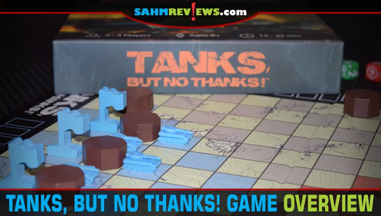 It only takes a few minutes to learn how to play Tanks, But No Thanks! strategy game. - SahmReviews.com