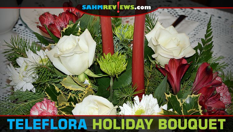 Add the gift of flowers to your holiday shopping list with a Christmas bouquet from Teleflora. - SahmReviews.com