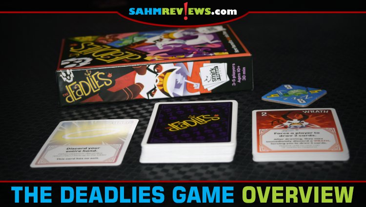 While The Deadlies card game by Smirk & Dagger is about the seven deadly sins, it doesn't mean it isn't family-appropriate. Discover what it is about! - SahmReviews.com