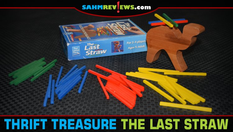 Puzzles weren't the only things we found at the D.A.V. Thrift Store. This copy of The Last Straw was only 65 cents! - SahmReviews.com