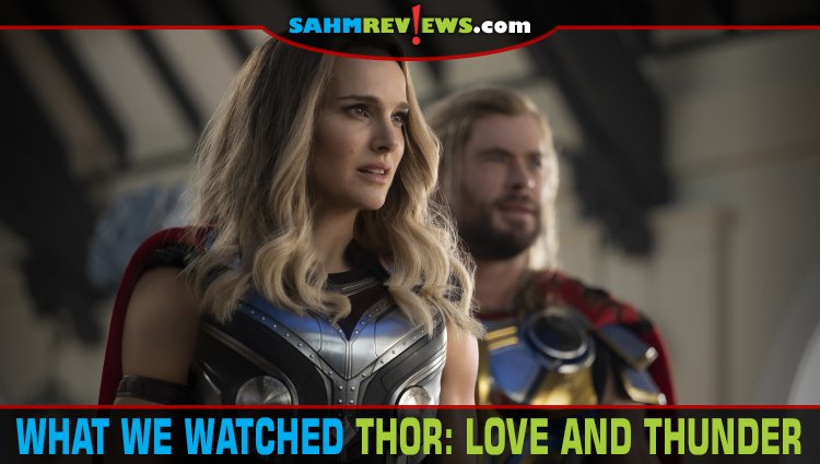 Marvel Studios answers a lot of questions in the Thor storyline in Thor: Love and Thunder including the introduction of Mighty Thor. - SahmReviews.com