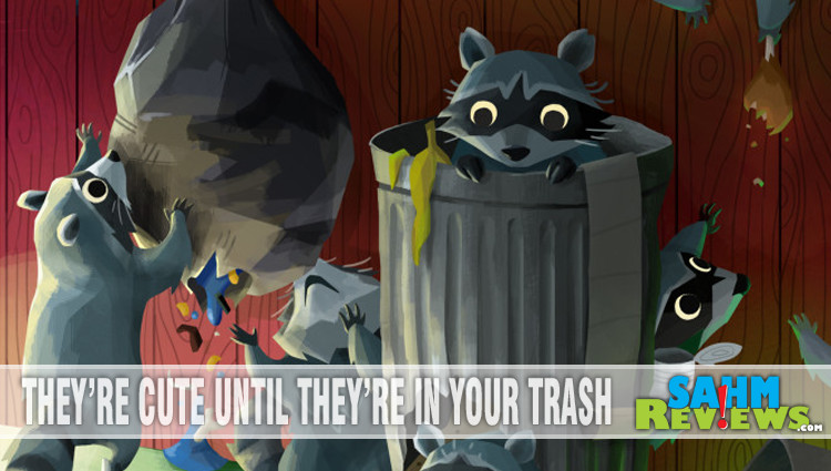 We always called raccoons "Trash Pandas". Turns out we weren't the only ones! Red Rook Games' brand new card game is named the exact same thing! - SahmReviews.com