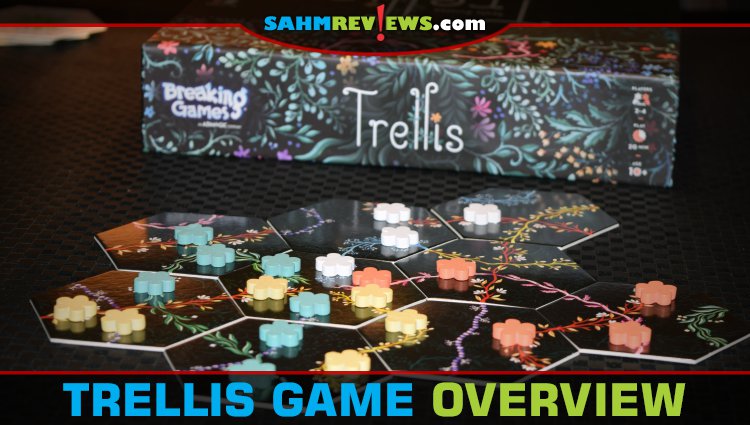 Plant vines and bloom flowers in Trellis, a tile-laying game from Breaking Games. - SahmReviews.com