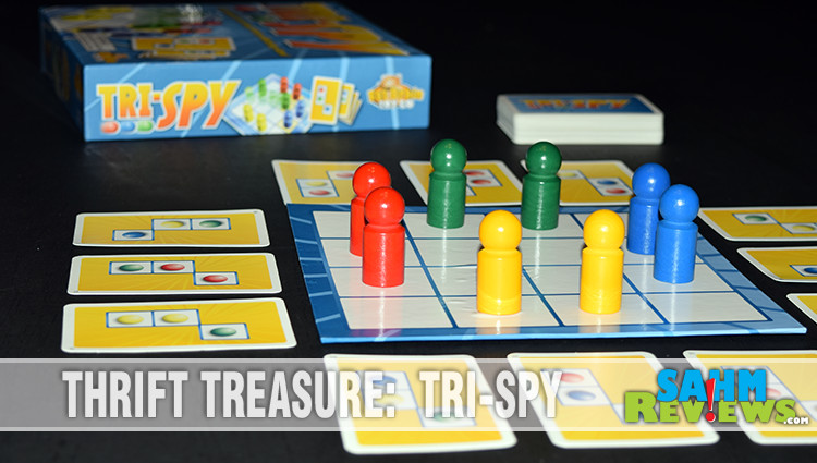 Fat Brain Toy Co's Tri-Spy was a game we thought we already owned. Turned out to be a speed game with a hidden educational tool! - SahmReviews.com