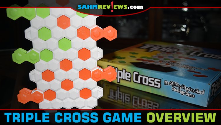 Triple Cross is very different than the other 3-in-a-row games we've played. In fact, you need to line up as many as you can and block your opponent! - SahmReviews.com