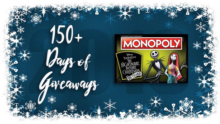 In conjunction with our holiday gift guides filled with gift ideas for everyone on your list, we're having a mega giveaway with over 150 days of prizes!