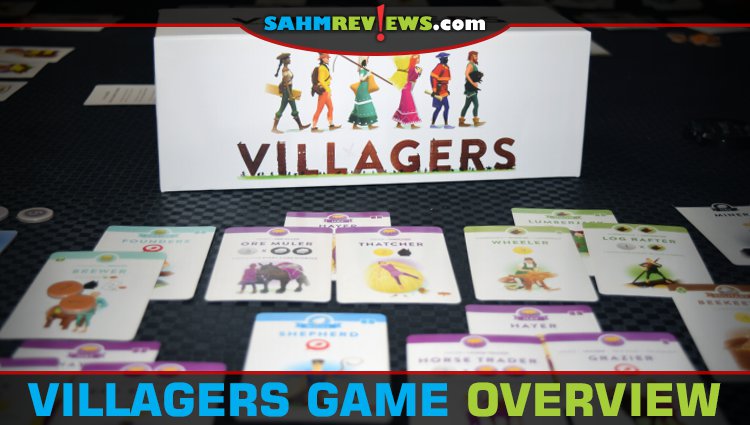 Villagers by Sinister Fish Games is a new take on the city-building genre. Instead of tiles, you're building production chains made of cards. - SahmReviews.com