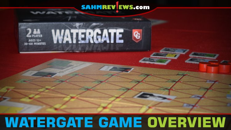 Immerse yourself in a historical point in United States politics by playing Watergate, a 2-player game from Capstone Games. - SahmReviews.com