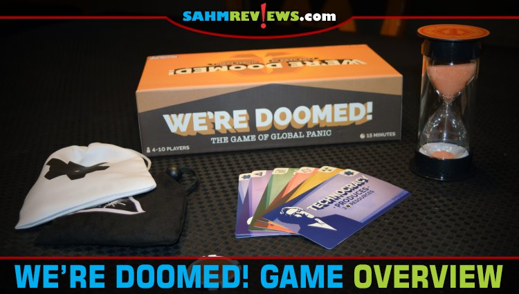 Viruses aren't the only thing that can threaten our world. In We're Doomed! by Breaking Games you'll be trying to escape the planet in only 15 minutes! - SahmReviews.com