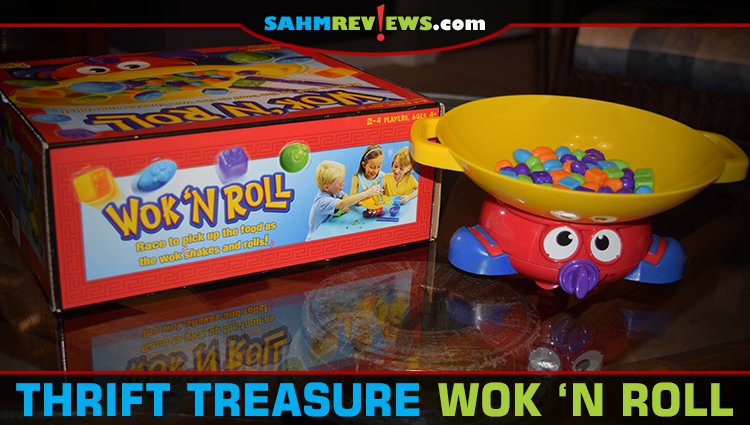 Who needs another game about chopsticks! We do! This week we found this (rare?) copy of Wok 'n Roll at thrift. All it needed was two new batteries! - SahmReviews.com