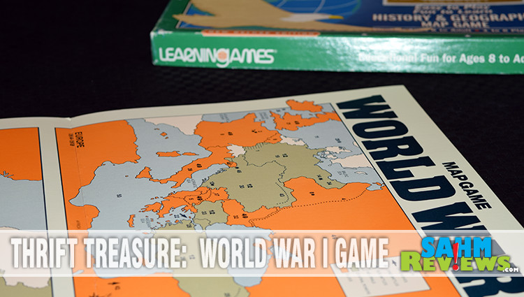 This week's Thrift Treasure wasn't even in the BGG database! Find out more about the World War I Game we found at our local Goodwill! - SahmReviews.com